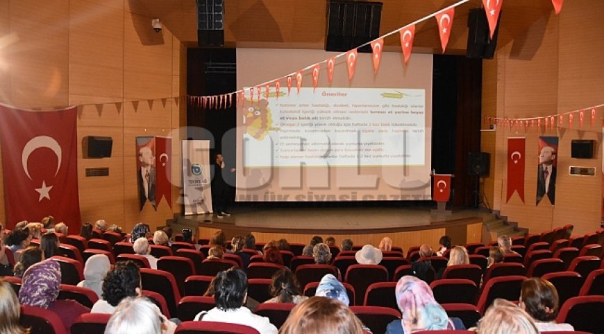 BÜYÜKŞEHİR’DEN SAĞLIKLI BESLENME FARKINDALIĞINI ARTIRAN BULUŞMA