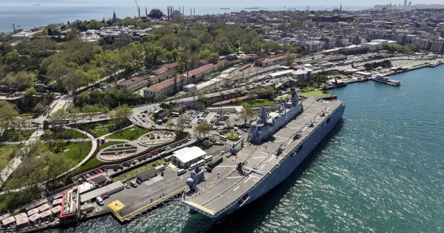 TCG Anadolu, SAHA 2026 kapsamında ziyarete açıldı
