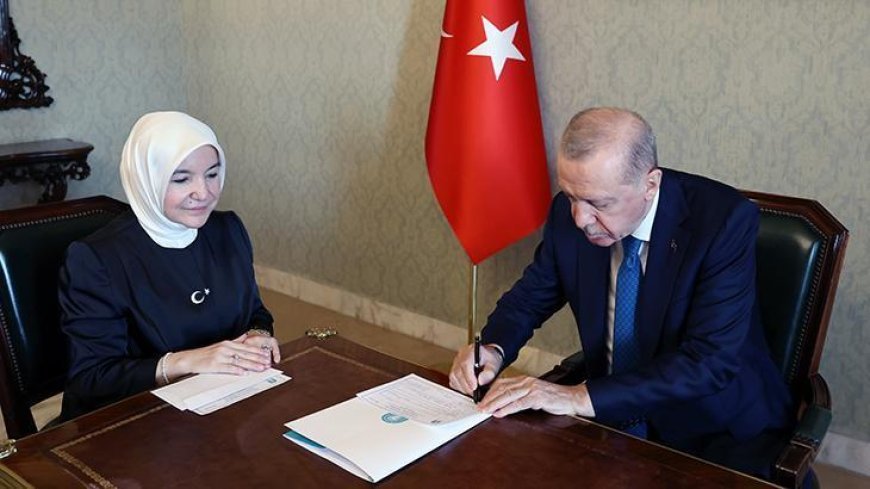 Cumhurbaşkanı Erdoğan, Darülaceze'ye kurban bağışında bulundu