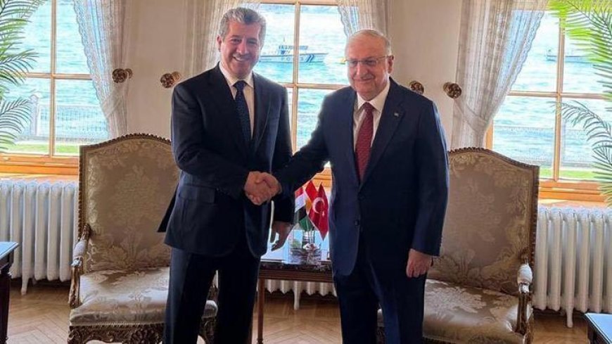 Milli Savunma Bakanı Güler, IKBY Başbakanı Mesrur Barzani ile görüştü
