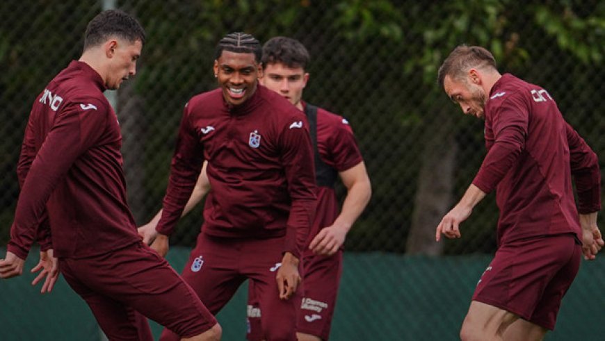Trabzonspor'da Gençlerbirliği mesaisi başladı!