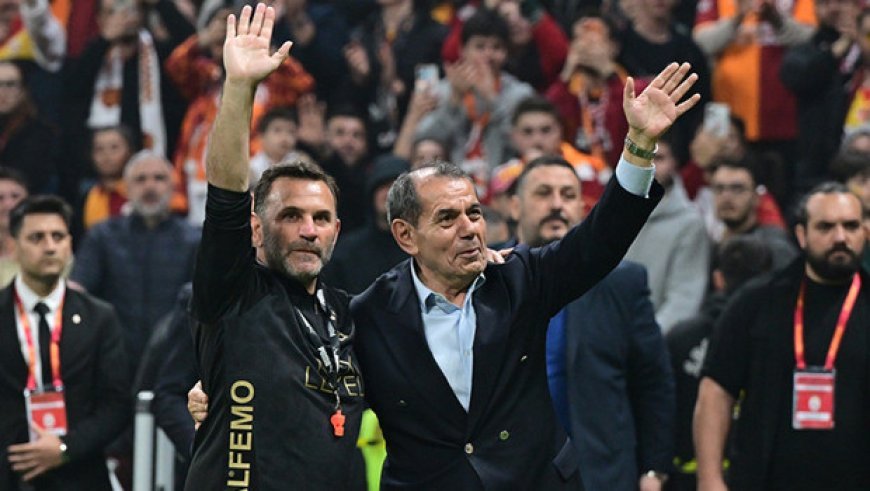 Dursun Özbek ve Okan Buruk, dipteki Galatasaray'ı rekorlarla zirveye taşıdı