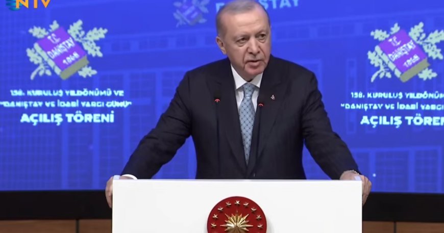 Cumhurbaşkanı Erdoğan'dan yeni anayasa mesajı.  "Yeni anayasa gündemimizin üst sıralarında"