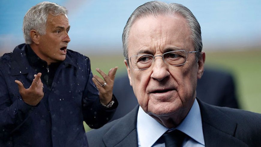 Real Madrid Kulübü Başkanı Florentino Perez'den Jose Mourinho yanıtı!