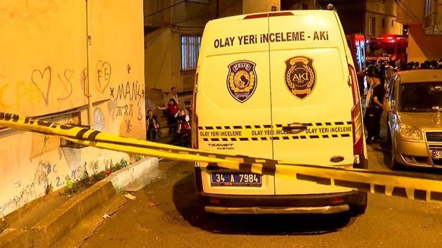 Eyüpsultan'da 3 katlı binada yangın! 2'si çocuk 4 yaralı
