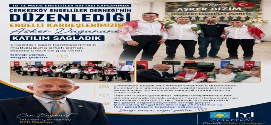 ÇERKEZKÖY’DE TEMSİLİ ASKER EĞLENCESİNE DUYGU DOLU KATILIM