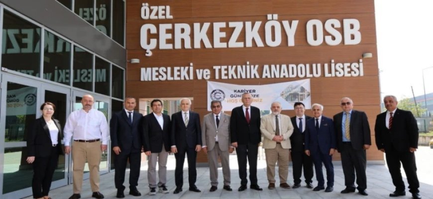 ÇERKEZKÖY OSB’NİN DEV FİRMALARI III. KARİYER GÜNÜ ETKİNLİĞİNDE ÖĞRENCİLERLE BULUŞTU