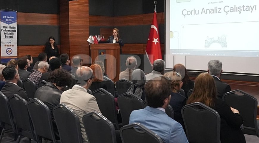 BAŞKAN MÜGE YILDIZ TOPAK MESLEKİ EĞİTİM ÇALIŞTAYINA KATILDI!