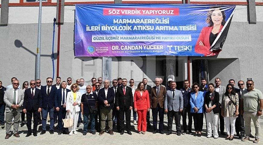 BÜYÜKŞEHİR VE TESKİ'YLE MARMARAEREĞLİSİ'NDE ALTYAPI SORUNU TARİHE GÖMÜLÜYOR
