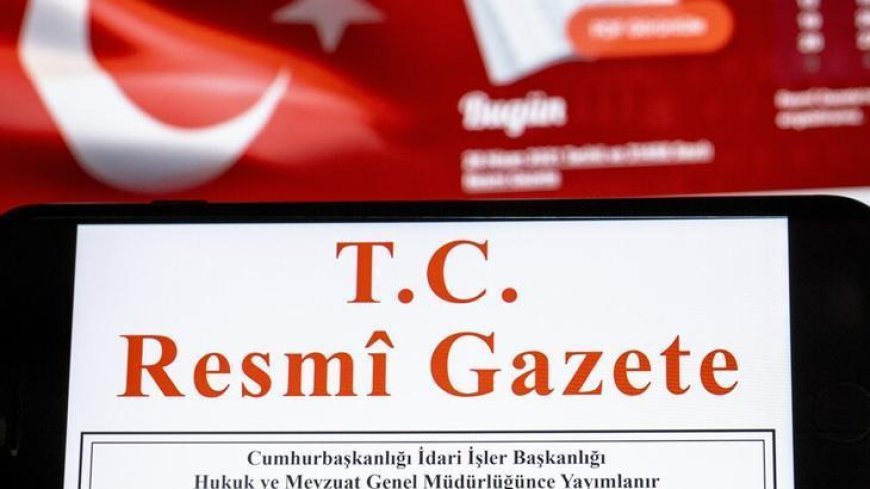 Yeni kurulan ağır ceza mahkemelerinin yargı çevrelerinin belirlenmesine ilişkin karar Resmi Gazete'de