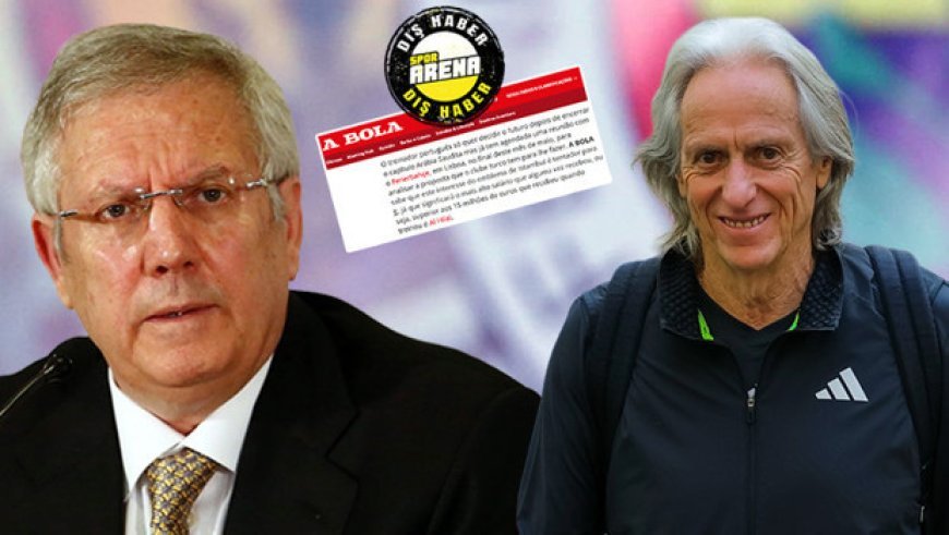 Portekiz basını tarih vererek duyurdu: Fenerbahçe'den Jorge Jesus'a rekor teklif!