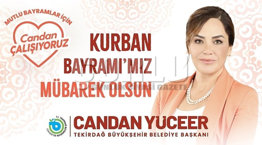 CANDAN BAŞKAN’IN KURBAN BAYRAMI MESAJI