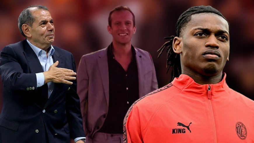 Galatasaray'dan Leao'ya abluka! Dursun Özbek, dev bütçeyle Gardi'yi görevlendirdi