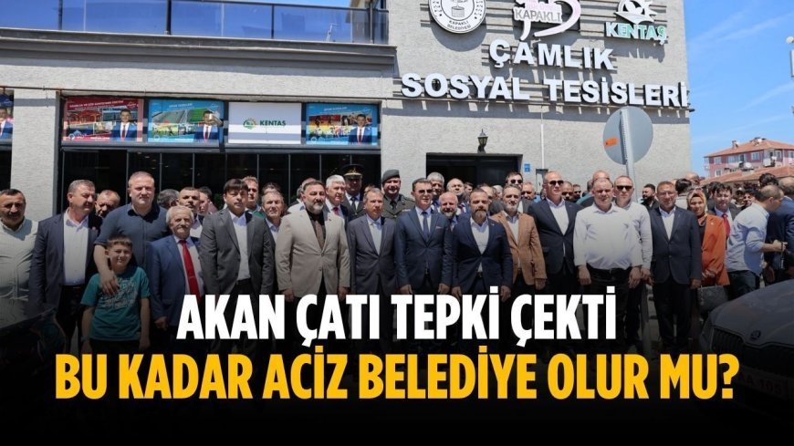 Bu kadar aciz belediye olur mu?