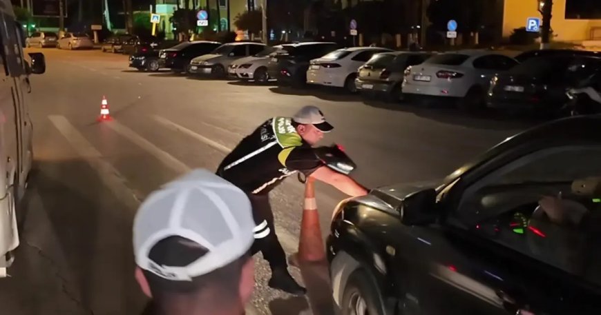 "Anksiyetem tuttu" dedi, polise çarpıp kaçtı