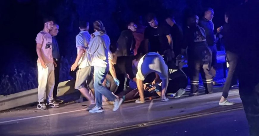 Burdur'da zincirleme kaza. 4 kişi öldü, 11 kişi yaralandı