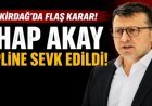 CHP'DE DEPREM! VAHAP AKAY DİSİPLİNE SEVK EDİLDİ