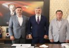 AS VE ZÜMBÜL'DEN ÇTSO BAŞKANI ÇETİN'E ZİYARET