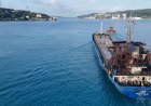 Karadeniz'de saldırıya uğrayan gemi İstanbul'da: Gemideki hasarın boyutu ilk kez görüntülendi