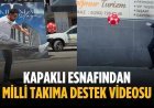 Kapaklı esnafından milli takıma destek videosu