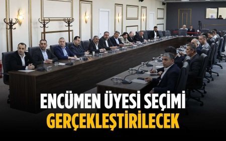 Encümen üyesi seçimi gerçekleştirilecek