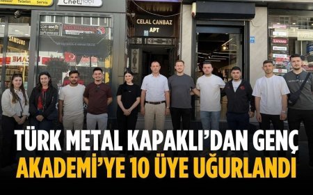 Türk Metal Kapaklı’dan Genç Akademi’ye 10 üye uğurlandı