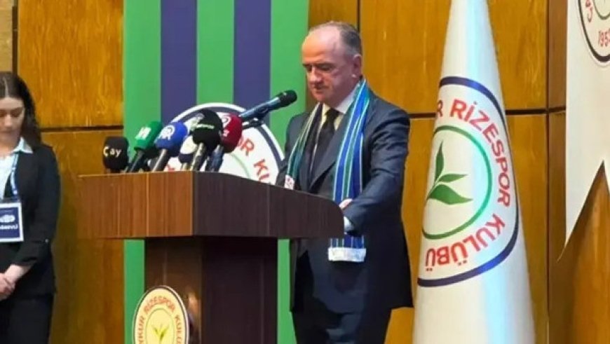 Ali Zeki Saruhan, Çaykur Rizespor'un yeni başkanı oldu