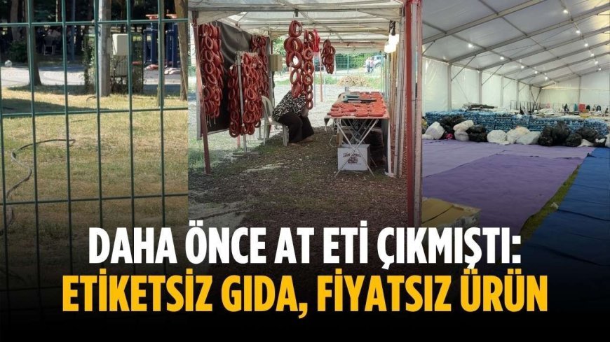 Daha önce at eti çıkmıştı: Etiketsiz gıda, fiyatsız ürün