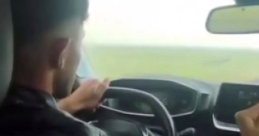 Nişan dönüşü facia: İki kişinin öldüğü kazanın görüntüleri ortaya çıktı