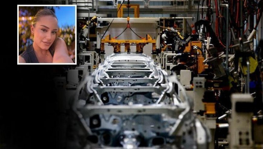 Otomotiv fabrikasında feci kaza! Banttan indirilen otomobil işçilerin arasına daldı: 1'i ağır, 3 yaralı